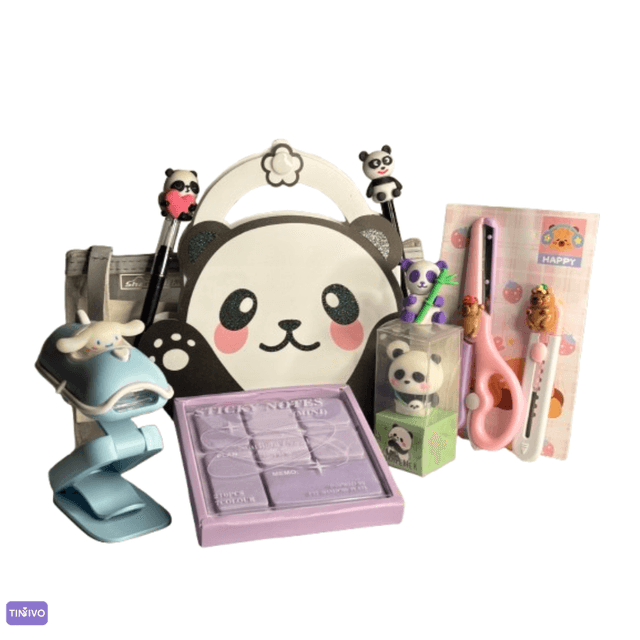 Tinivo Panda Study Makeover Box
